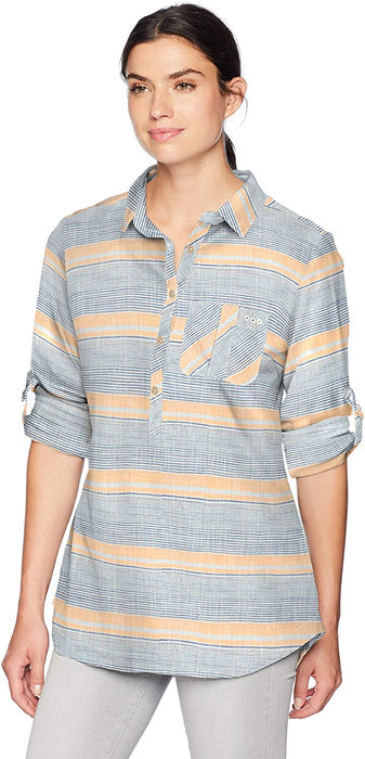 Columbia Womens Coral Springs Ii Woven Long Sleeve