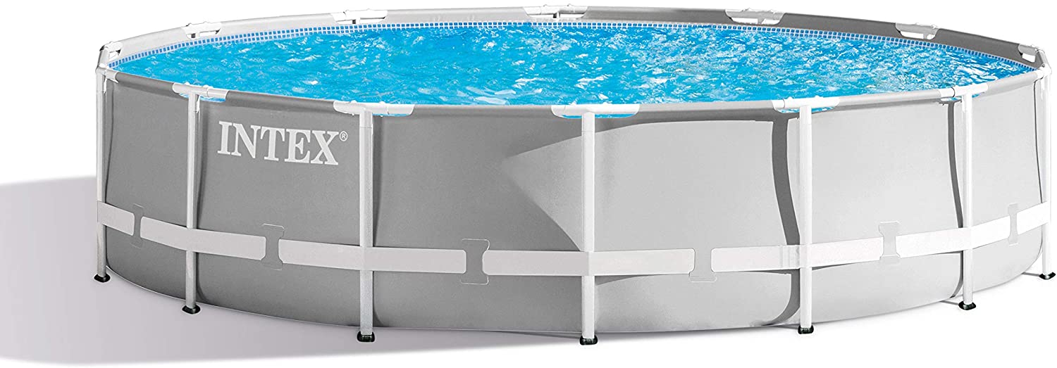 Intex Round Prism Frame Pool Set | 15ft x 48" | 26725EH model