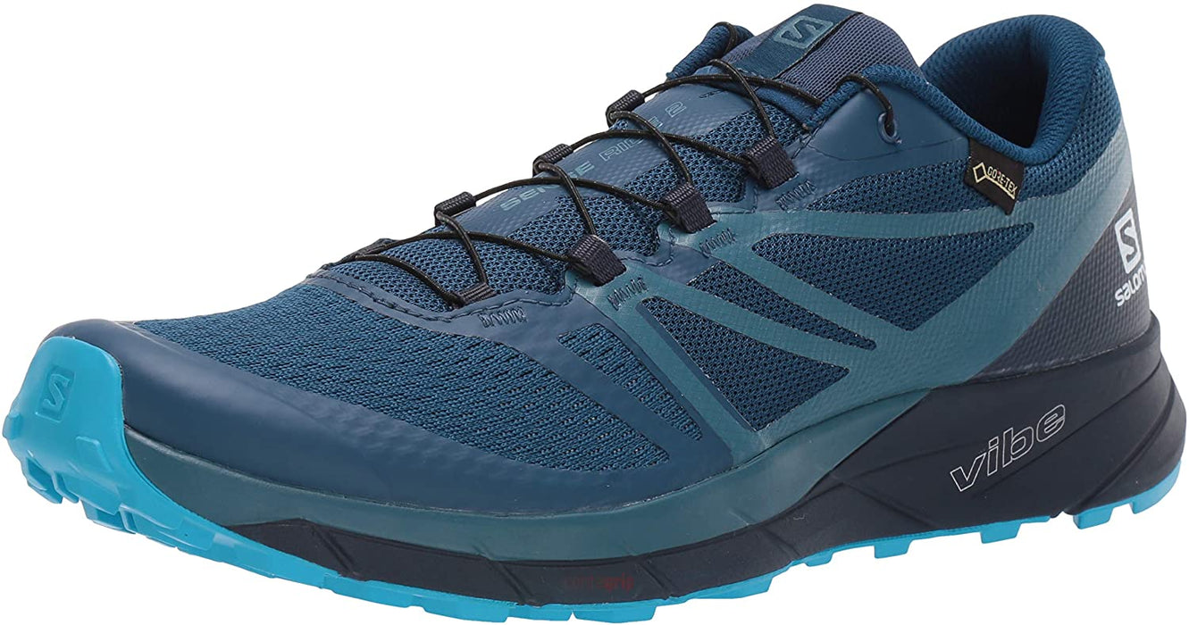 Salomon Men's Sense Ride 2 GTX Invisible Fit Trail Running