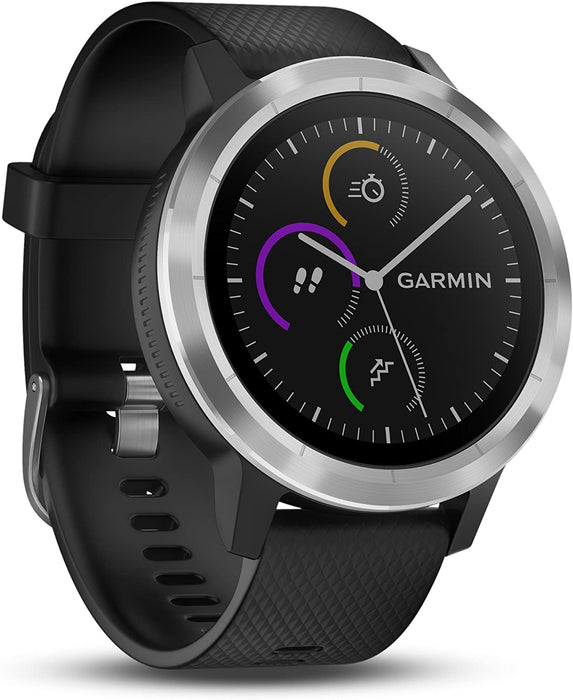 Smartwatch GARMIN Vivoactive 3 1,2" GPS Waterproof 5 ATM Glonass Black Stainless Steel