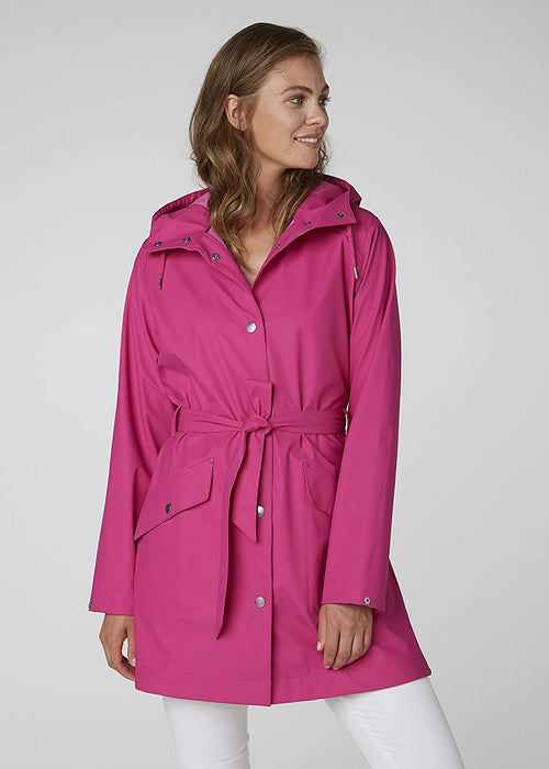Helly-Hansen womens Kirkwall Ii Modern Fully Waterproof Windproof Hooded Raincoat Jacket
