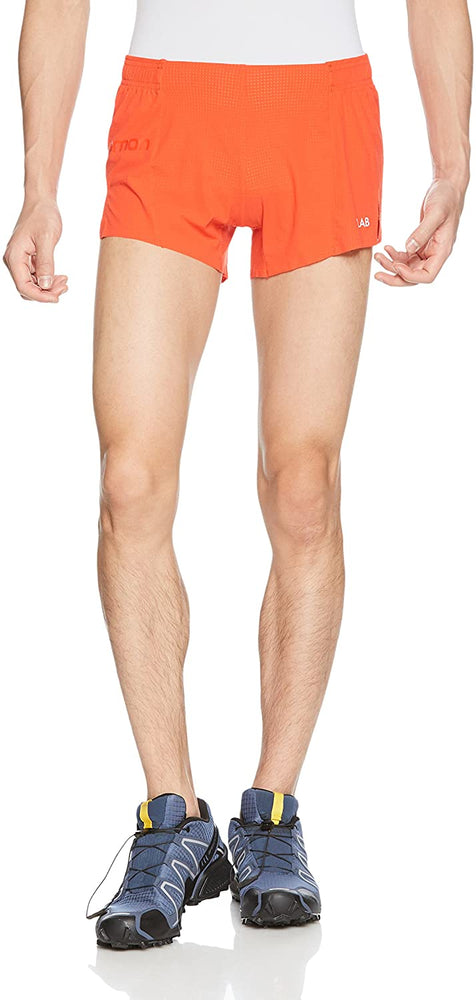 Salomon Men's S/Lab Short 4, Racing Red, X-Large