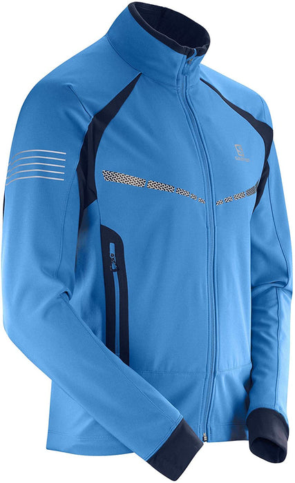 Salomon R Warm Softshell JKT M Snow Skiing Apparel