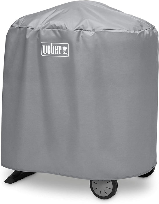 Weber 7177 Grill Cover, Fits Q 100/1000 and 200/2000 Using Stand or cart, Black
