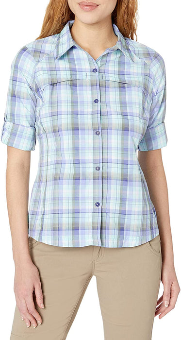 Columbia Women's Saturday Trail Plaid Long Sleeve Shirt