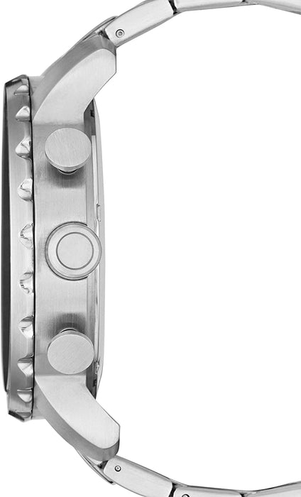 Fossil Men's Nate Stainless Steel Chronograph Quartz Watch