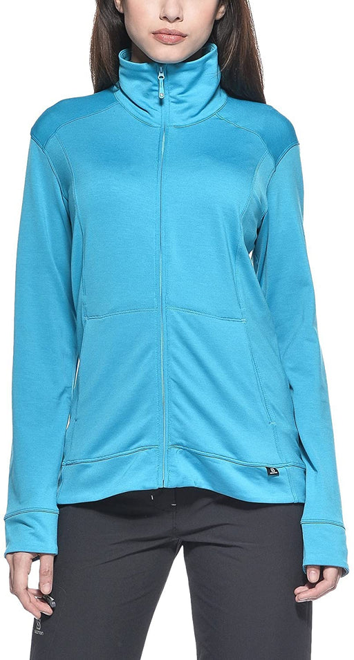 Salomon Womens Gualea Midlayer, Size Medium, Color Boss Blue