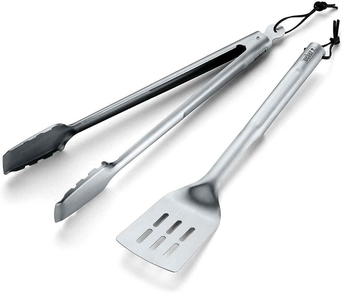 Weber Basics 2-Piece Stainless Steel Tool Set