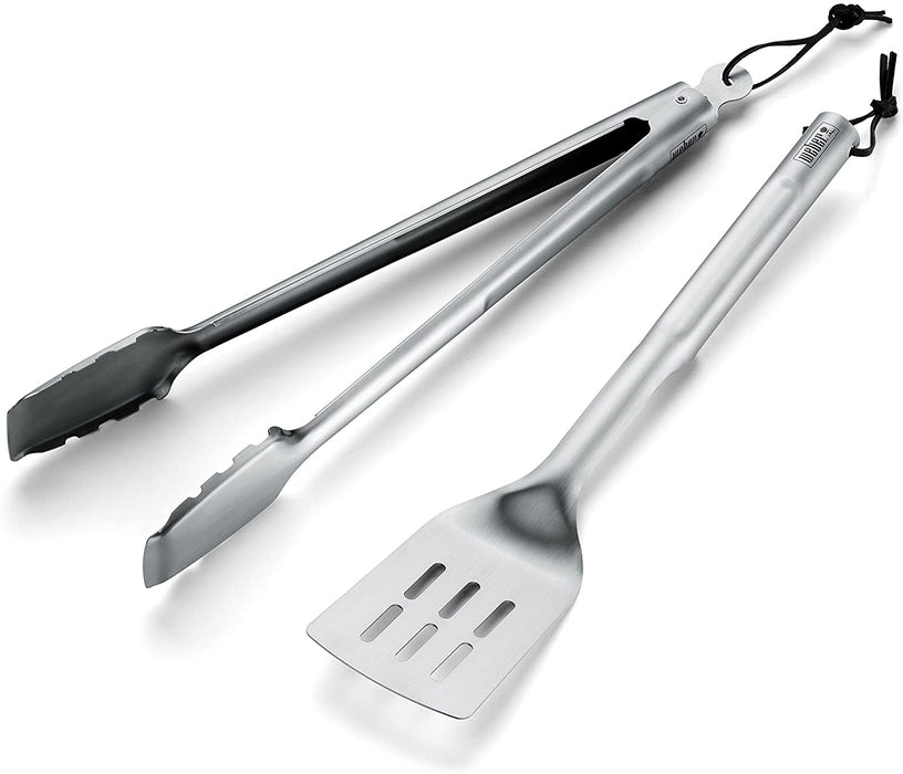 Weber Basics 2-Piece Stainless Steel Tool Set