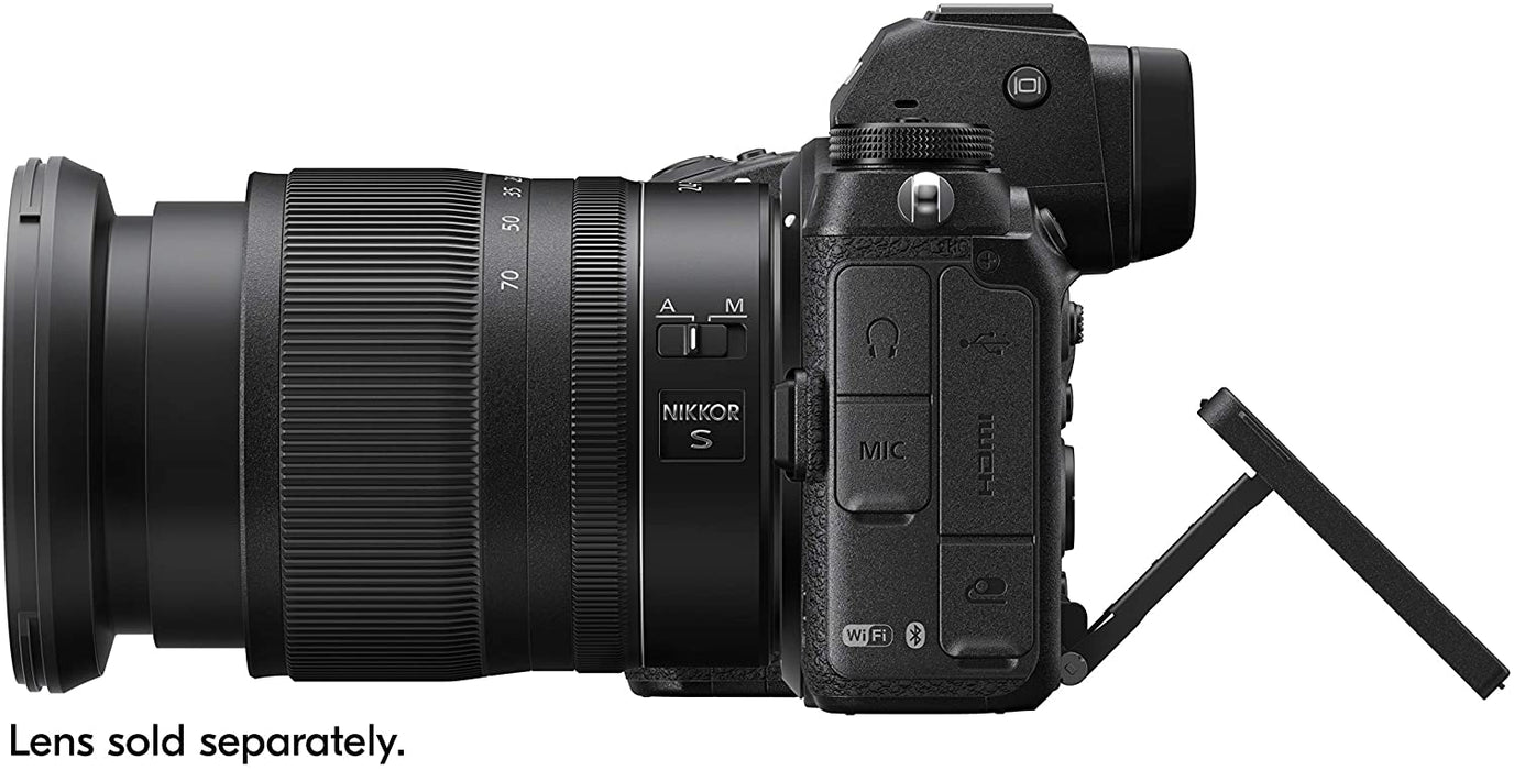 Nikon Z 7II FX-Format Mirrorless Camera Body w/NIKKOR Z 24-70mm f/4 S Black