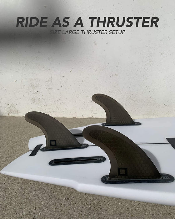 Surf Squared Futures Large Thruster Fins