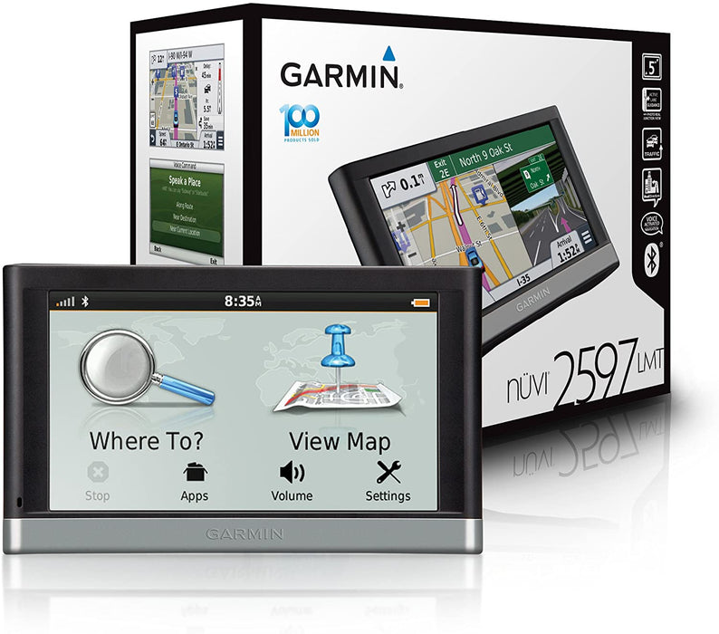 Garmin nüvi 2597LMT 5-Inch Portable Bluetooth Vehicle GPS with Lifetime Maps and Traffic (Discontinued by Manufacturer)