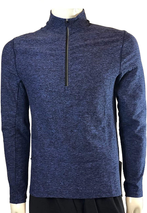 Lululemon Surge Warm 1/2 Zip - HEMR/BLK