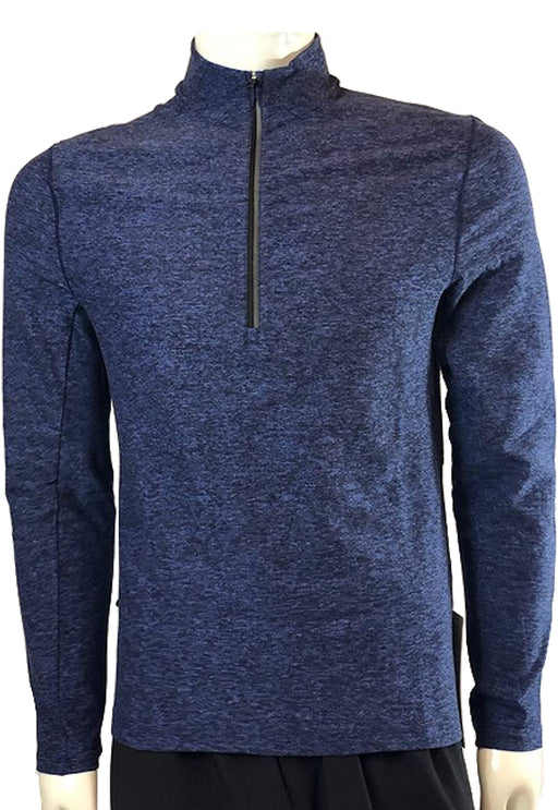 Lululemon Surge Warm 1/2 Zip - HEMR/BLK
