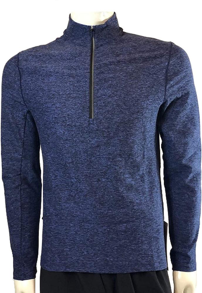 Lululemon Surge Warm 1/2 Zip - HEMR/BLK