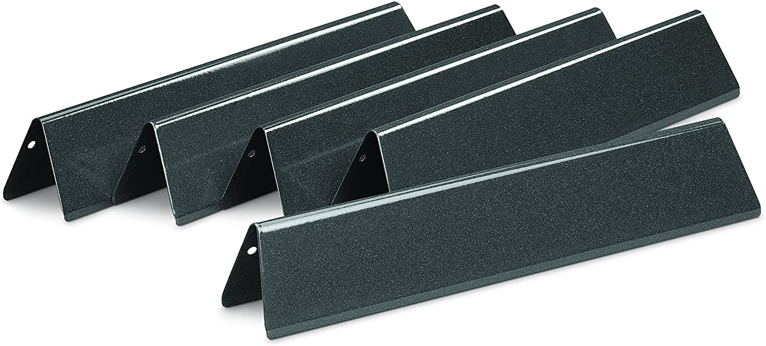 Weber 7636 Porcelain-Enameled Flavorizer Bars for Spirit 300 Series Gas Grills (15.3 x 2.6 x 2.5)