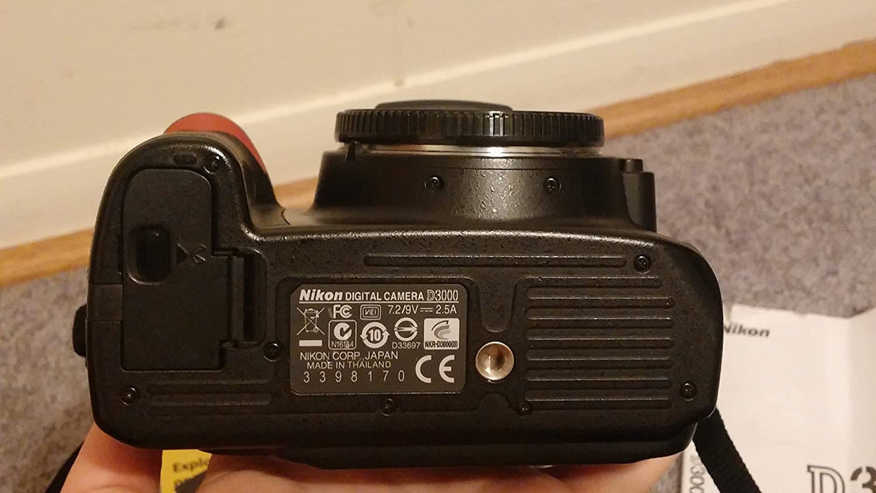 Nikon D3000 10.2MP Digital SLR Camera Body Only