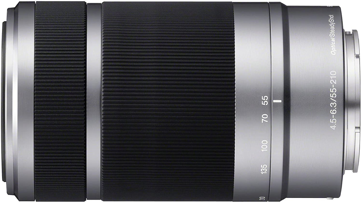 Sony E 55-210mm F4.5-6.3 Lens for Sony E-Mount Cameras (Black)