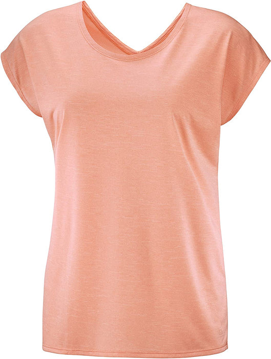 Salomon Women's Standard Comet Short Sleeve TEE W, black/ebony/Heather