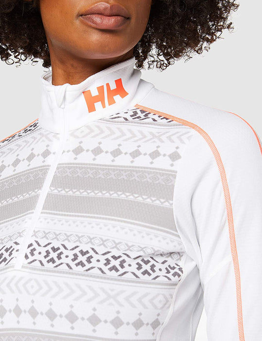Helly-Hansen W Hh LIFA Active Graphic 1/2 Zip Baselayer Top