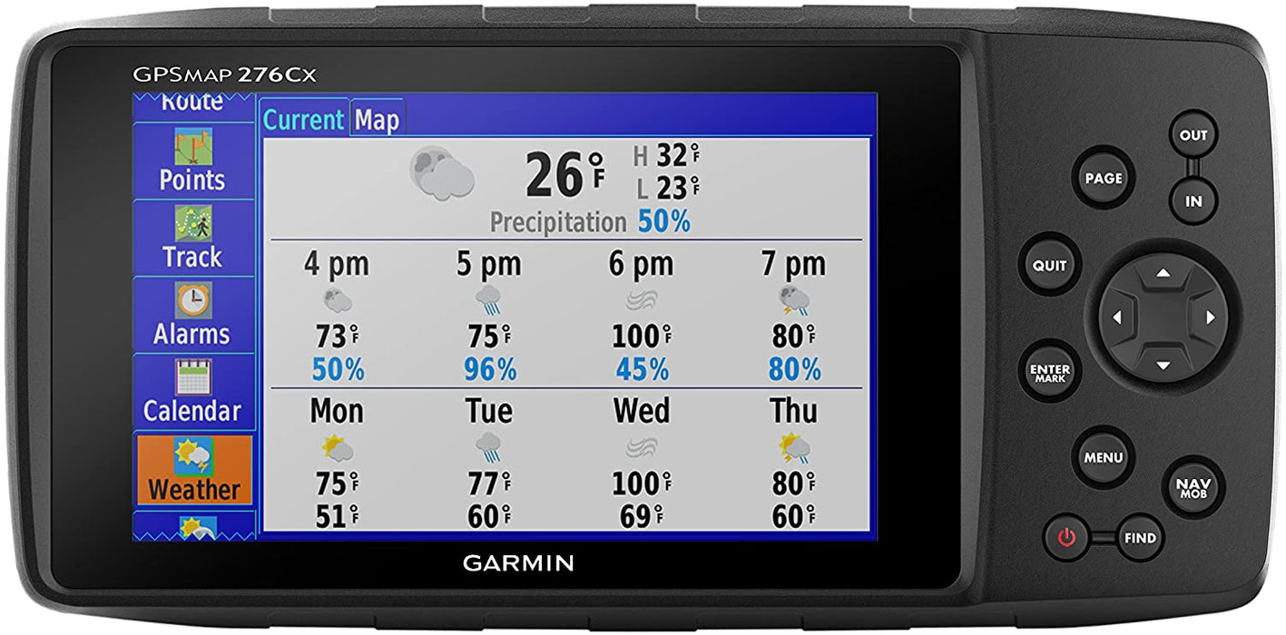 Garmin 010-01607-05 GPSMAP 276Cx Automotive Bundle