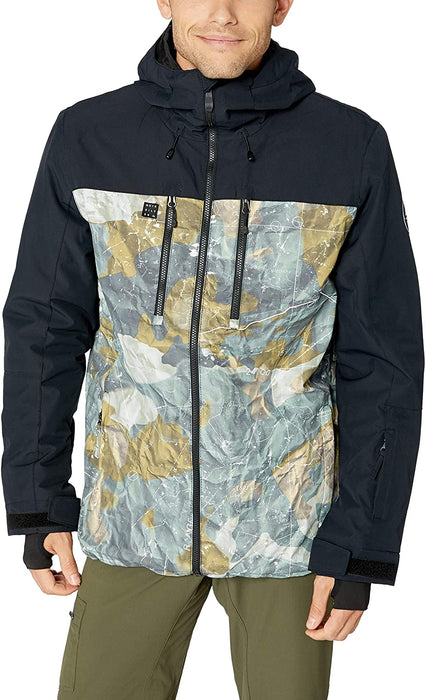 Quiksilver Men's Mission Block 10K Snow Jacket