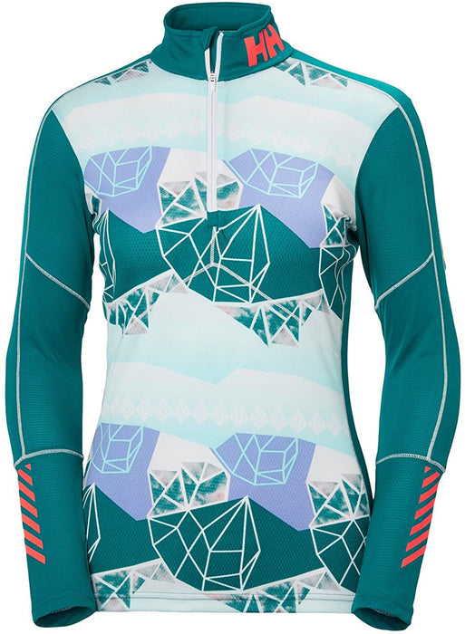 Helly-Hansen W Hh LIFA Active Graphic 1/2 Zip Baselayer Top