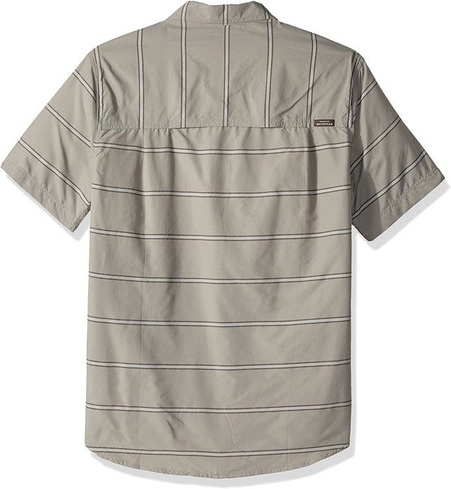 Quiksilver Men's Wake Stripe UPF 50+ Sun Protection Shirt