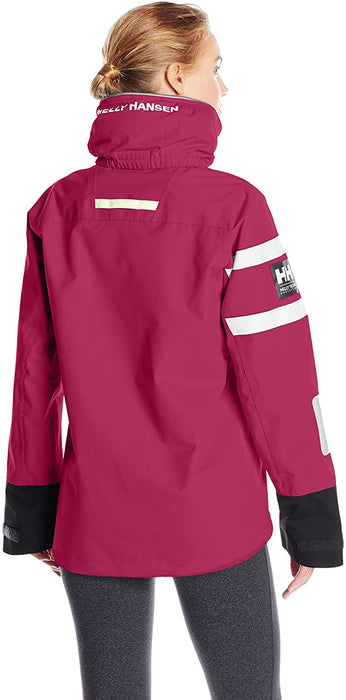 Helly Hansen Women's Salt Waterproof Windproof Breathable Performance Sailing Rain Jacket with Hood