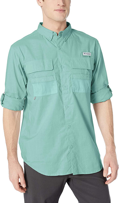 Columbia Men's PFG Half Moon Long Sleeve Shirt