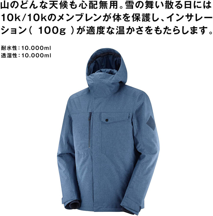 Salomon mens Powderstash Jacket