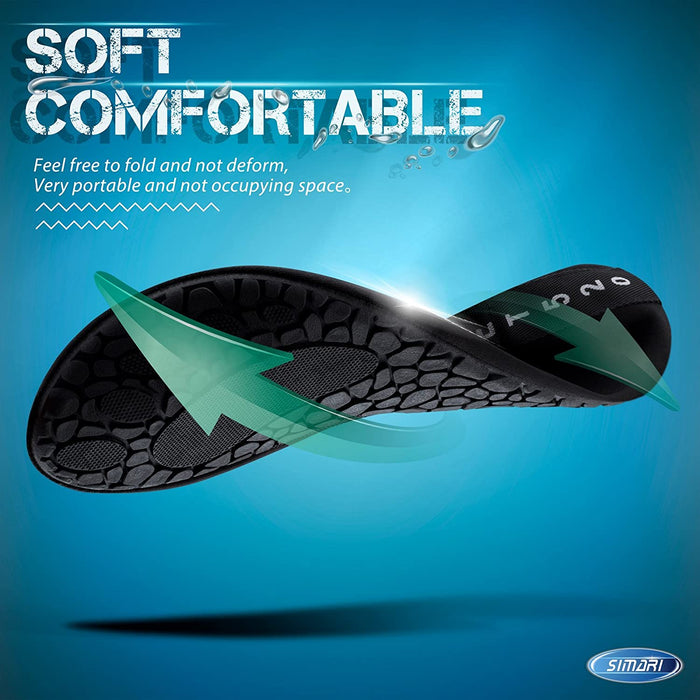 SIMARI Water Shoes Womens and Mens Quick-Dry Aqua Socks Barefoot for Outdoor Beach Swim Surf Yoga Exercise SWS001