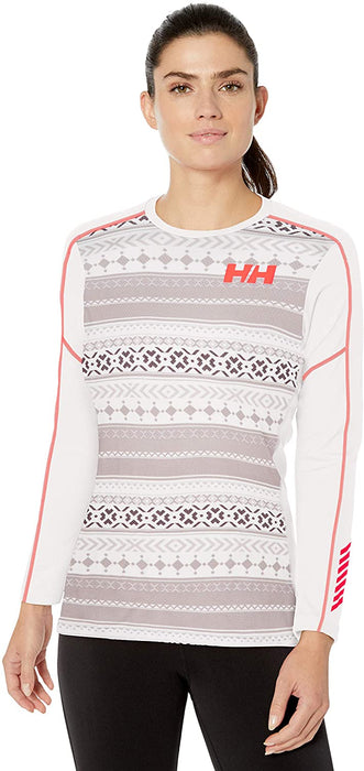 Helly-Hansen W Hh LIFA Active Graphic Baselayer Crew Top