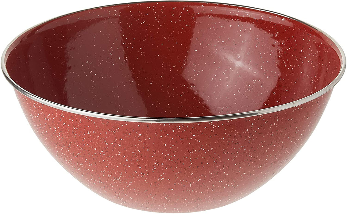 GSI Outdoors Pioneer 9.5 Inch Blue Mixing Bowl for Indoor and Outdoor Kitchens