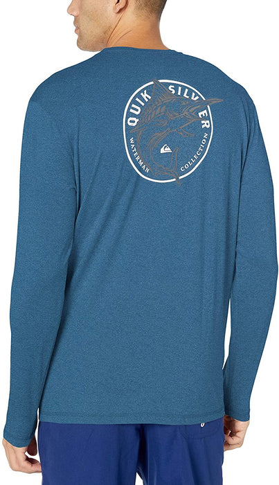 Quiksilver Men's Watermarked Ls UPF 50+ Surf Tee Rashguard
