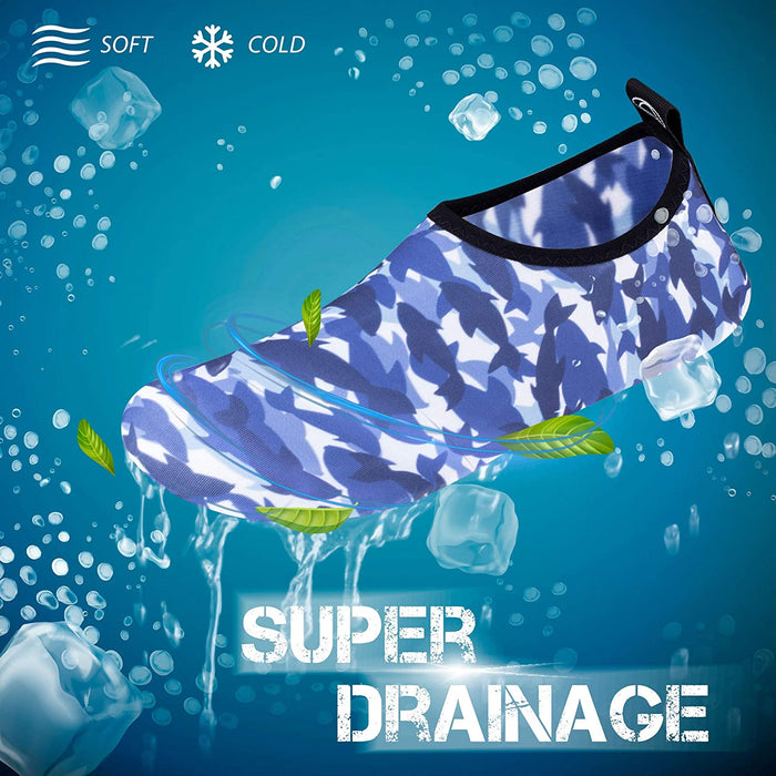 SIMARI Water Shoes Womens and Mens Quick-Dry Aqua Socks Barefoot for Outdoor Beach Swim Surf Yoga Exercise SWS001