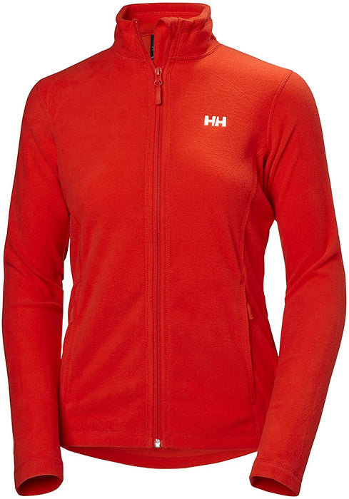 Helly Hansen Women's Daybreaker Lightweight Full-Zip Fleece Jacket, 147 Cherry Tomato, XXX-Large