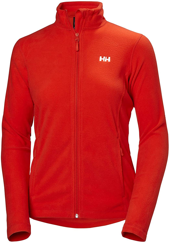 Helly Hansen Women's Daybreaker Lightweight Full-Zip Fleece Jacket, 147 Cherry Tomato, XXX-Large