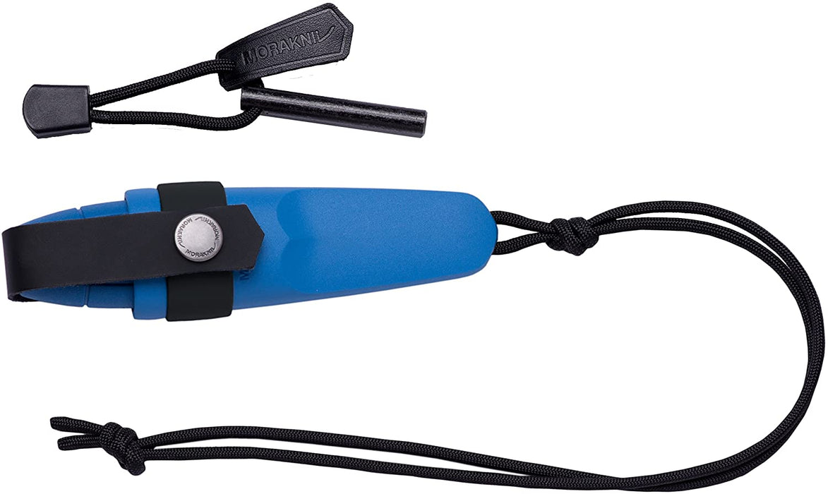 Morakniv Eldris Fixed-Blade Pocket-Sized Knife with Sandvik Stainless Steel Blade, Lanyard and Firestarter
