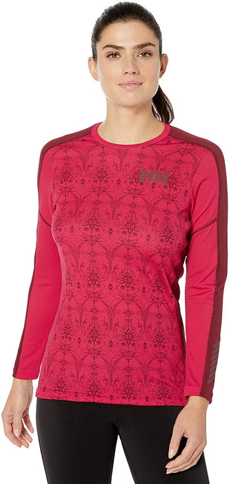 Helly-Hansen W Hh LIFA Active Graphic Baselayer Crew Top