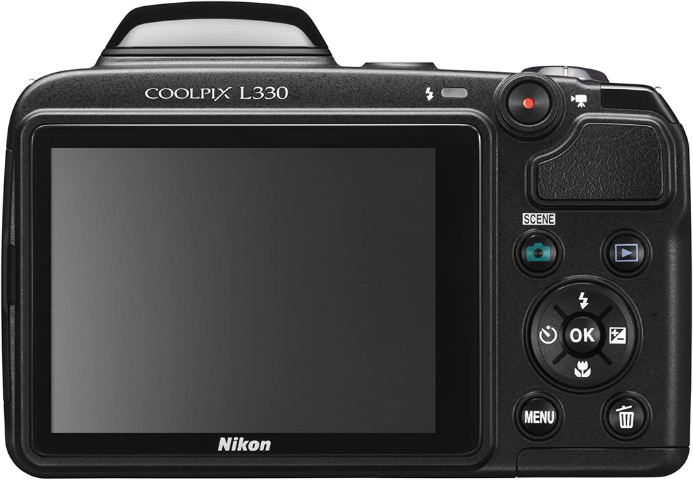 Nikon Coolpix L330 Digital Camera (Black)