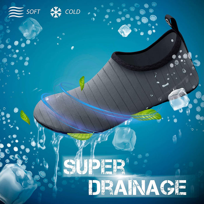 SIMARI Water Shoes Womens and Mens Quick-Dry Aqua Socks Barefoot for Outdoor Beach Swim Surf Yoga Exercise SWS001