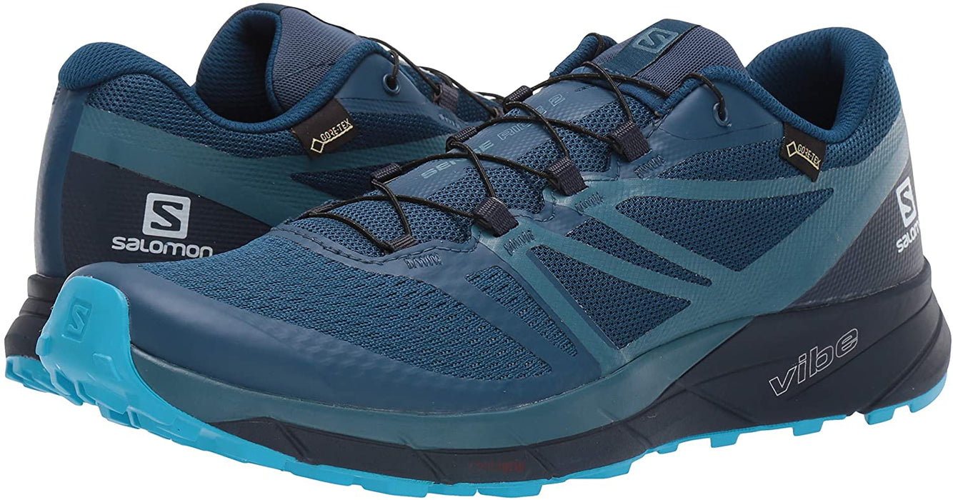 Salomon Men's Sense Ride 2 GTX Invisible Fit Trail Running