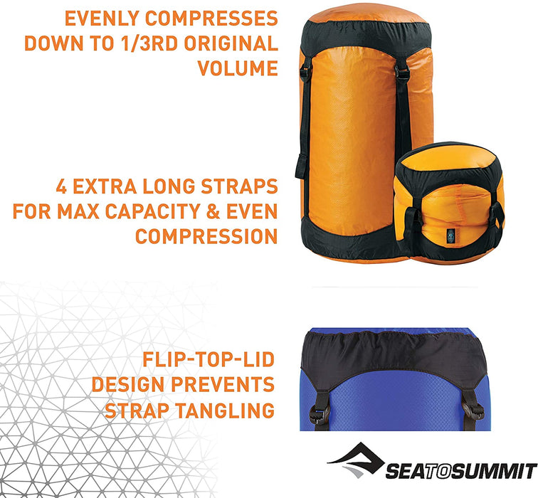 Sea to Summit Ultra-SIL Compression Sack, Forest Green, 20 Liter