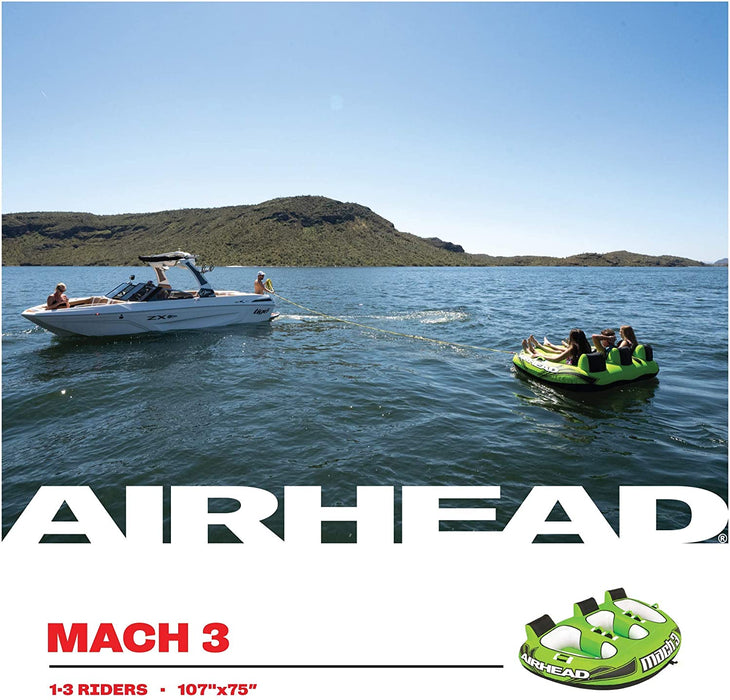 Airhead Mach | Towable Tube for Boating - 1, 2