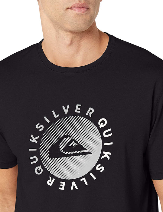 Quiksilver Men's Razors Short Sleeve Rashguard UPF 50+ Sun Protection