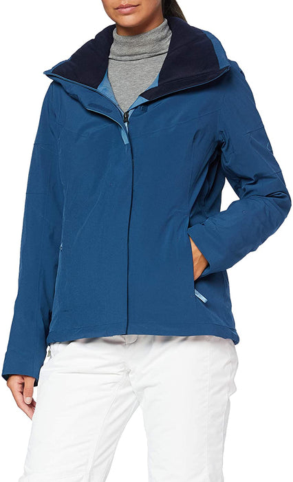 Salomon Speed Women's Ski Jacket, Red Dahlia