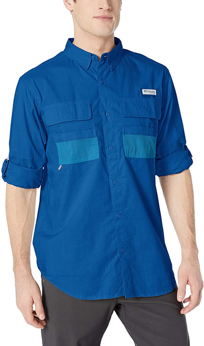 Columbia Men's PFG Half Moon Long Sleeve Shirt