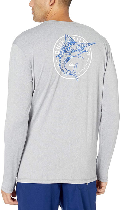 Quiksilver Men's Watermarked Ls UPF 50+ Surf Tee Rashguard