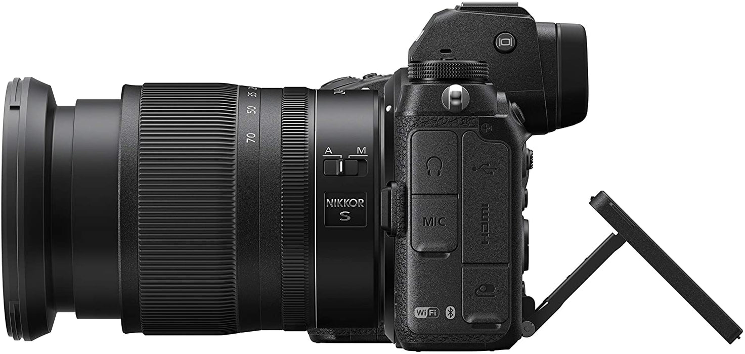 Nikon Z 6II FX-Format Mirrorless Camera Body with Nikon Mount Adapter FTZ (International Model)